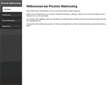 Tablet Screenshot of pischler.com